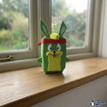 J-Rabbit Sprite Keychain Custom 3D Printed Sprite & Desk Companion