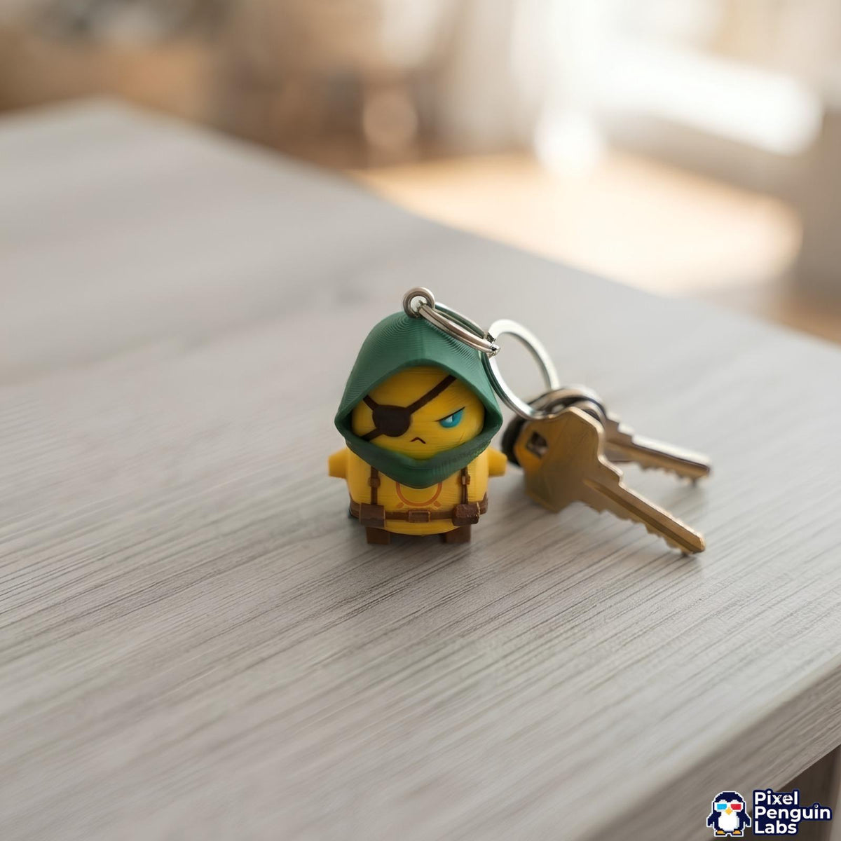 Adventure Sprite Keychain Custom 3D Printed Sprite & Desk Companion