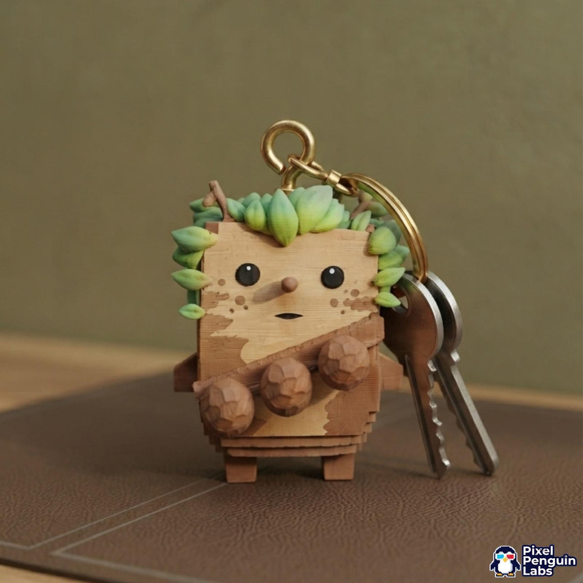 B-Buddy Sprite Keychain Custom 3D Printed Sprite & Desk Companion