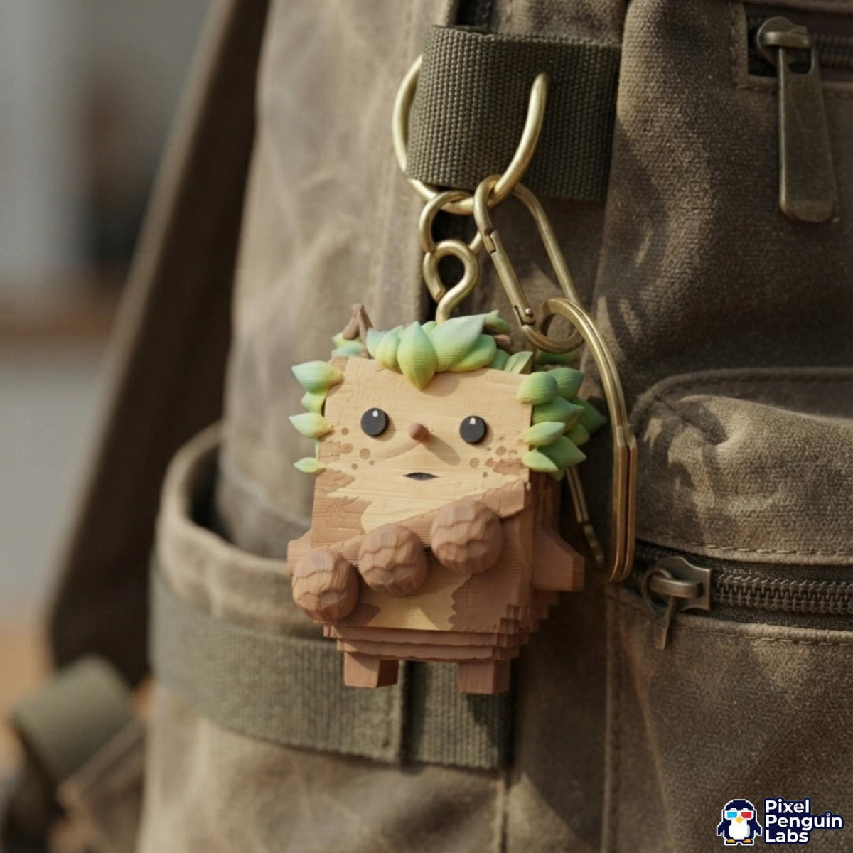 B-Buddy Sprite Keychain Custom 3D Printed Sprite & Desk Companion