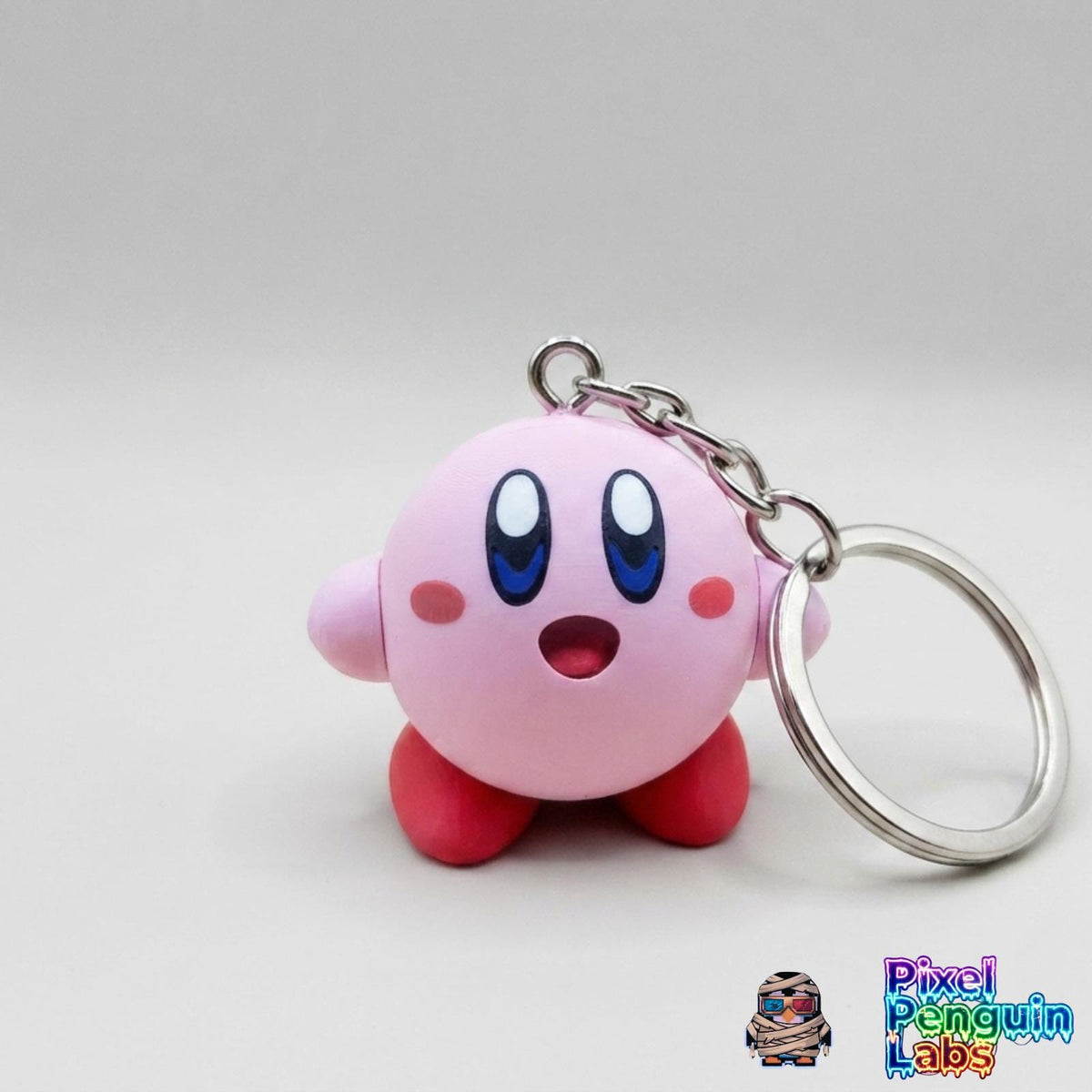 Cute k-buddy Keychain Custom Backpack Buddies 3D Printed