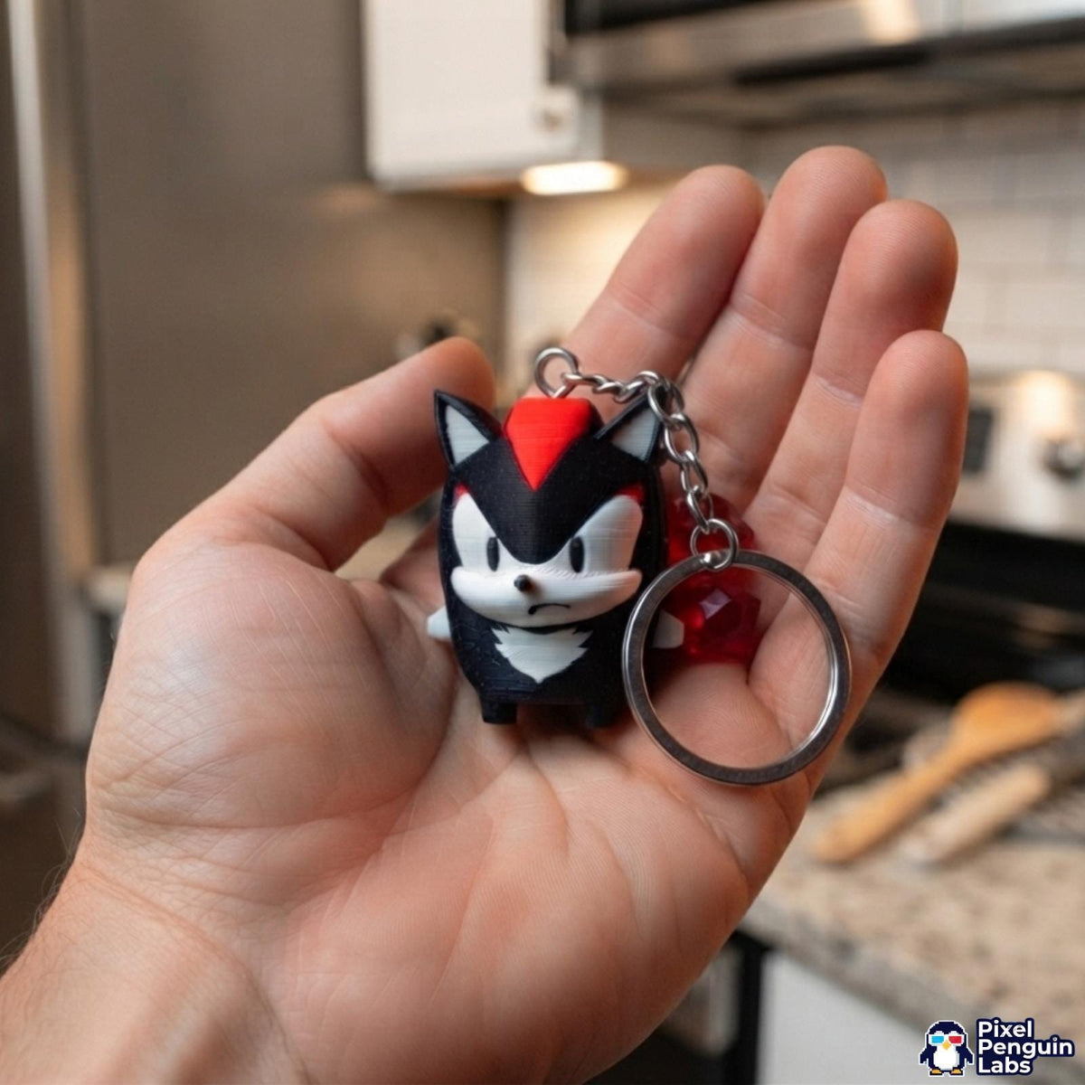 Shade buddy Keychain Custom 3D Printed Sprite & Desk Companion