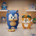 S Hedgehog Sprite Keychain Custom 3D Printed Sprite & Desk Companion
