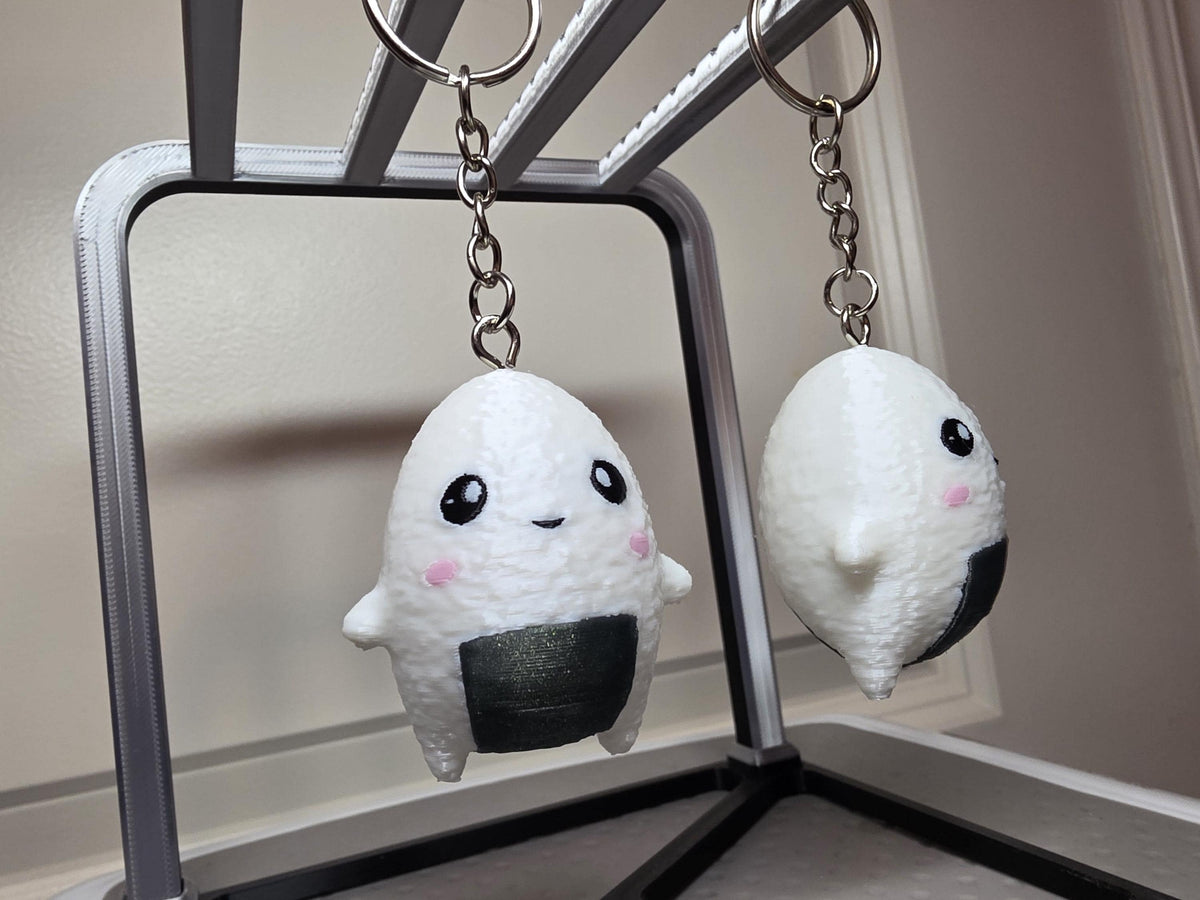 Sushi Buddy Keychain Custom 3D Printed Sprite & Desk Companion