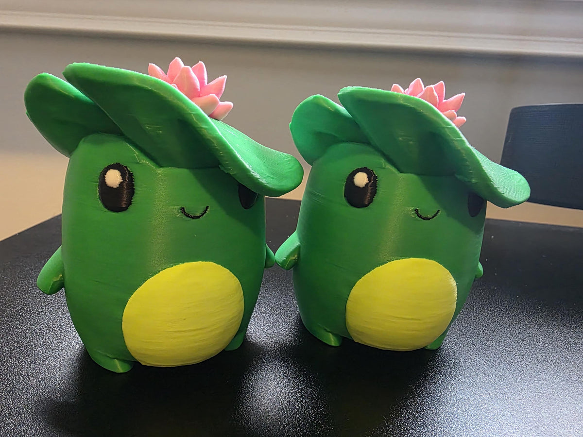 4" Pond Sprite Custom 3D Printed Sprite & Desk Companion