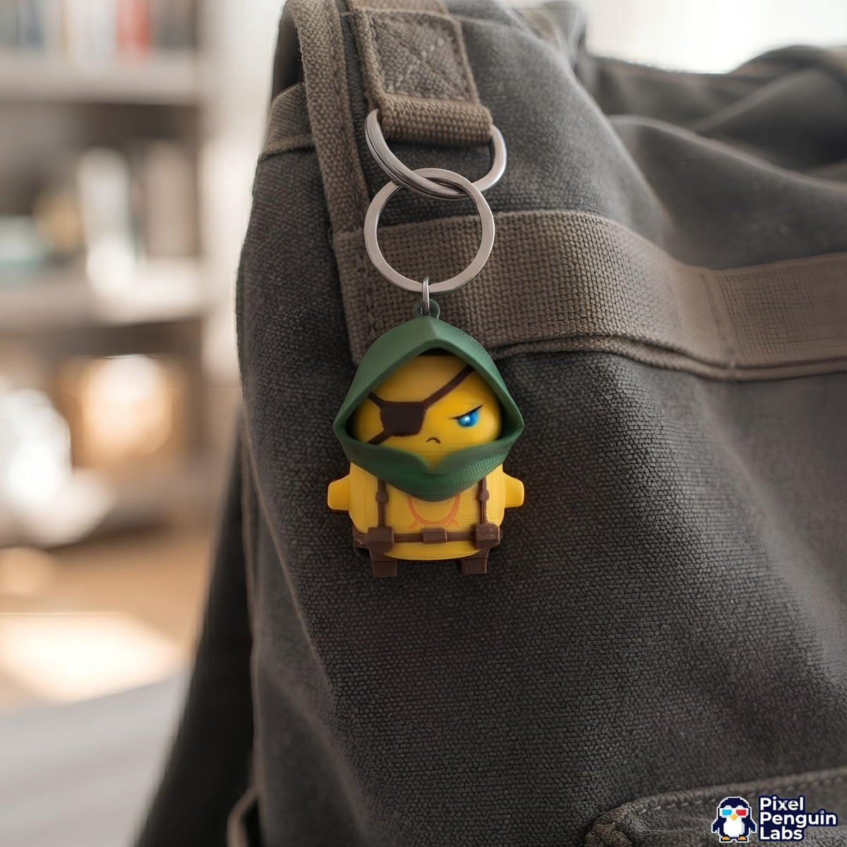 Adventure Sprite Keychain Custom 3D Printed Sprite & Desk Companion