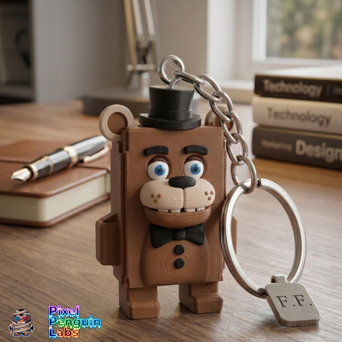Animatronic Mascot Figurine Custom Backpack Buddies 3D Printed