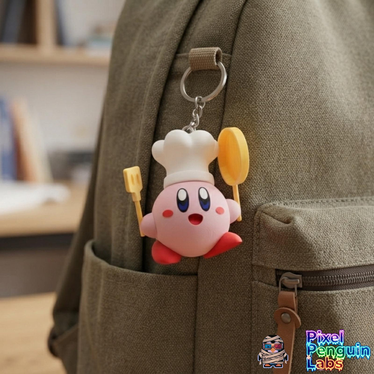 Chef-k Keychain Custom Backpack Buddies 3D Printed