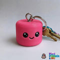 Cute Marshmallow Keychain Custom Backpack Buddies 3D Printed