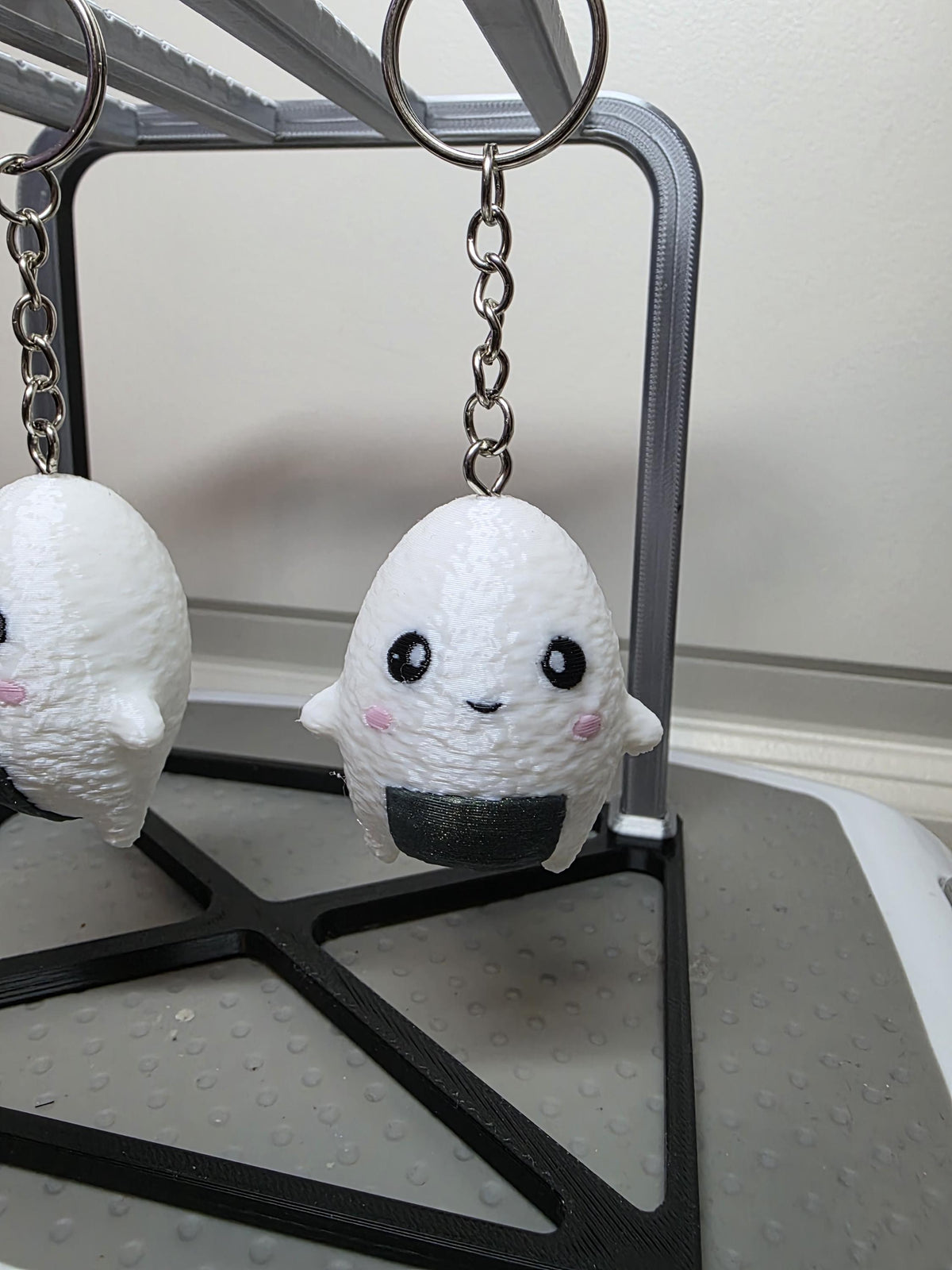 Sushi Buddy Keychain Custom 3D Printed Sprite & Desk Companion