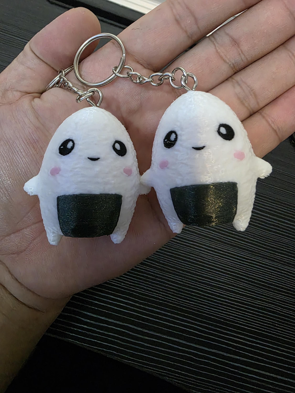 Sushi Buddy Keychain Custom 3D Printed Sprite & Desk Companion