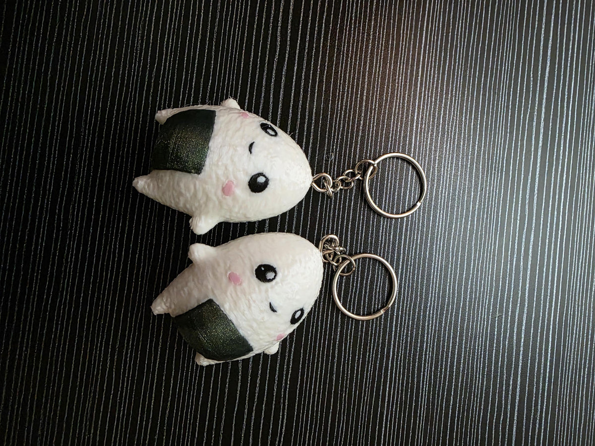Sushi Buddy Keychain Custom 3D Printed Sprite & Desk Companion