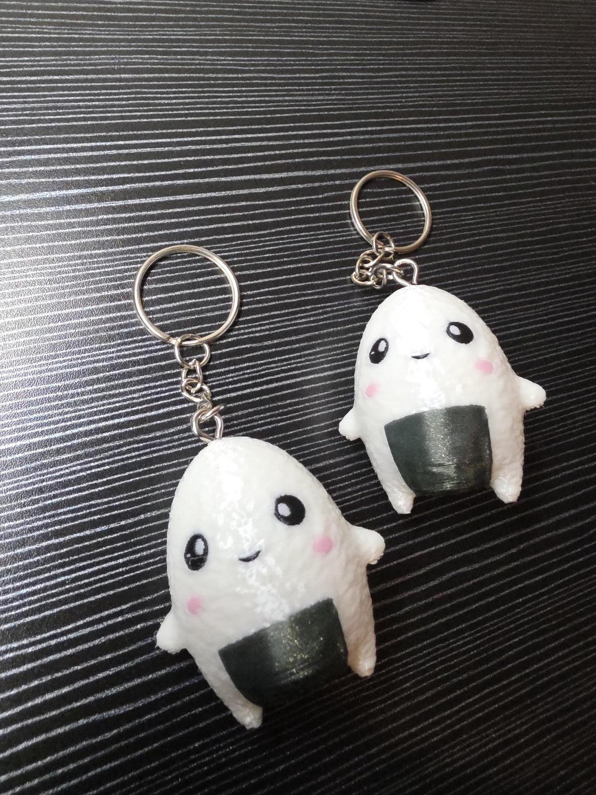 Sushi Buddy Keychain Custom 3D Printed Sprite & Desk Companion