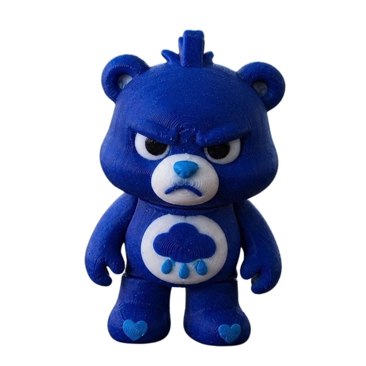 Cute Bear Keychains, 3D Printed Halloween Charm, Cute Autumn Bag Buddy