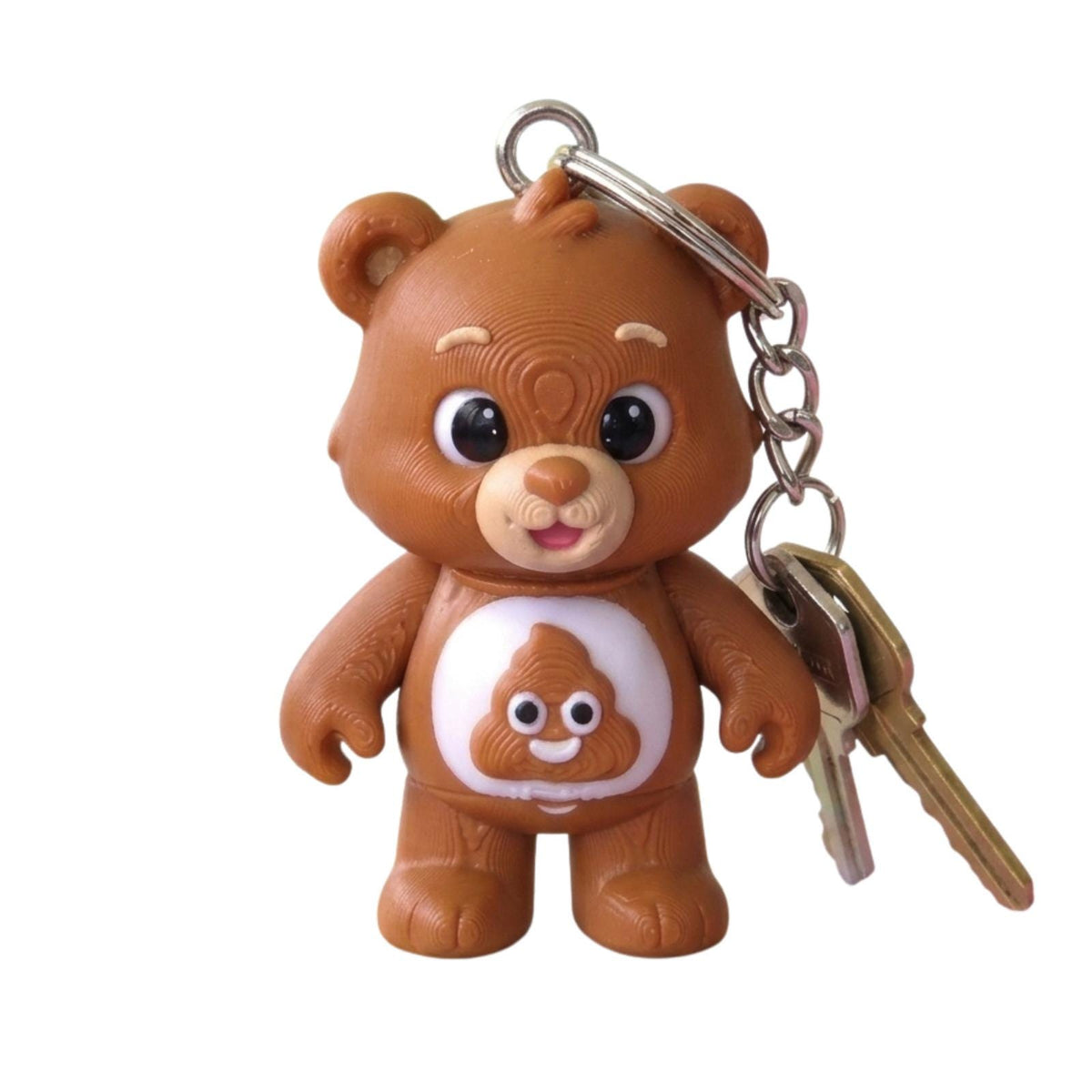 Cute Bear Keychains, 3D Printed Halloween Charm, Cute Autumn Bag Buddy