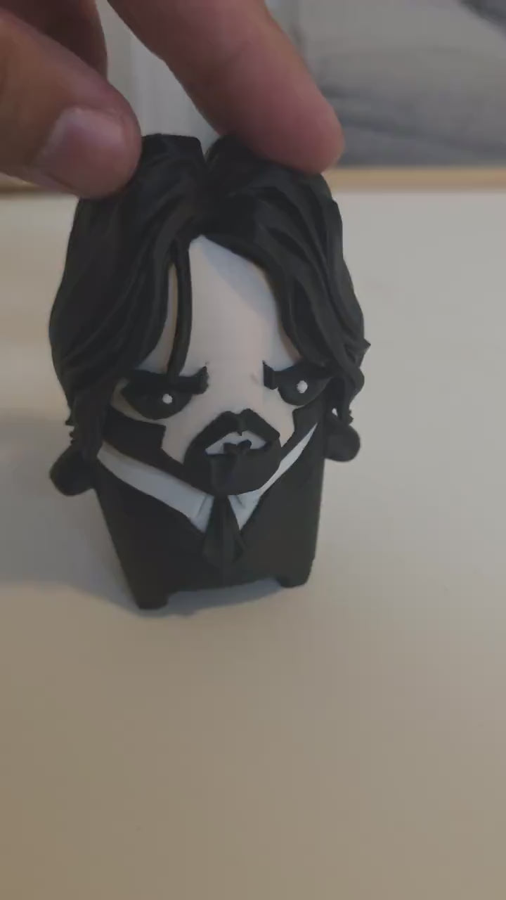 4" Wick Sprite Custom 3D Printed Sprite & Desk Companion