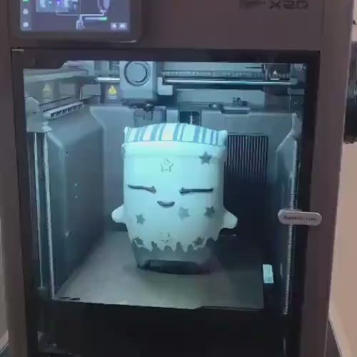 8" Sprite Figurine – Ultimate Gaming Desk Decor 3D Printed