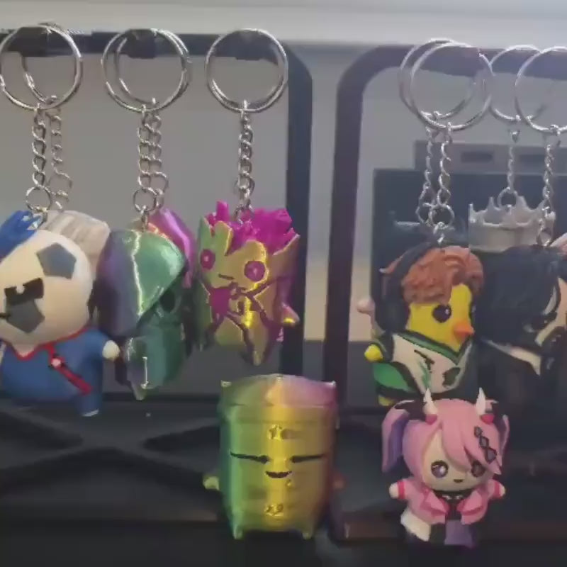 Sprite Keychains – Custom Gamer Backpack Buddies 3D Printed