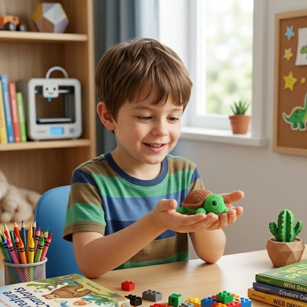 Toys & figures, printed to play.